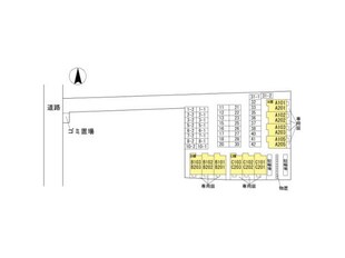 ノース　プレイス（105-107、205-207）の物件外観写真